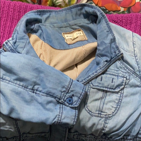 Anthropologie Marrakech chambray jacket - Picture 8 of 8